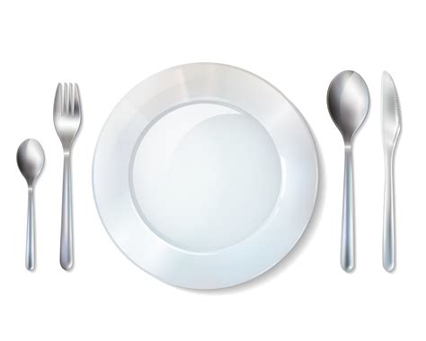 plate clip art|clip art plate and cutlery.